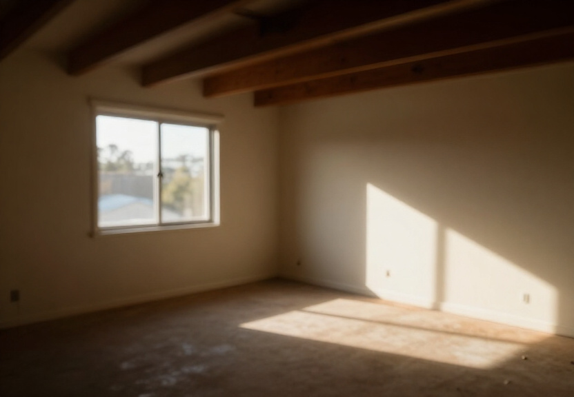 Roof space cleanup